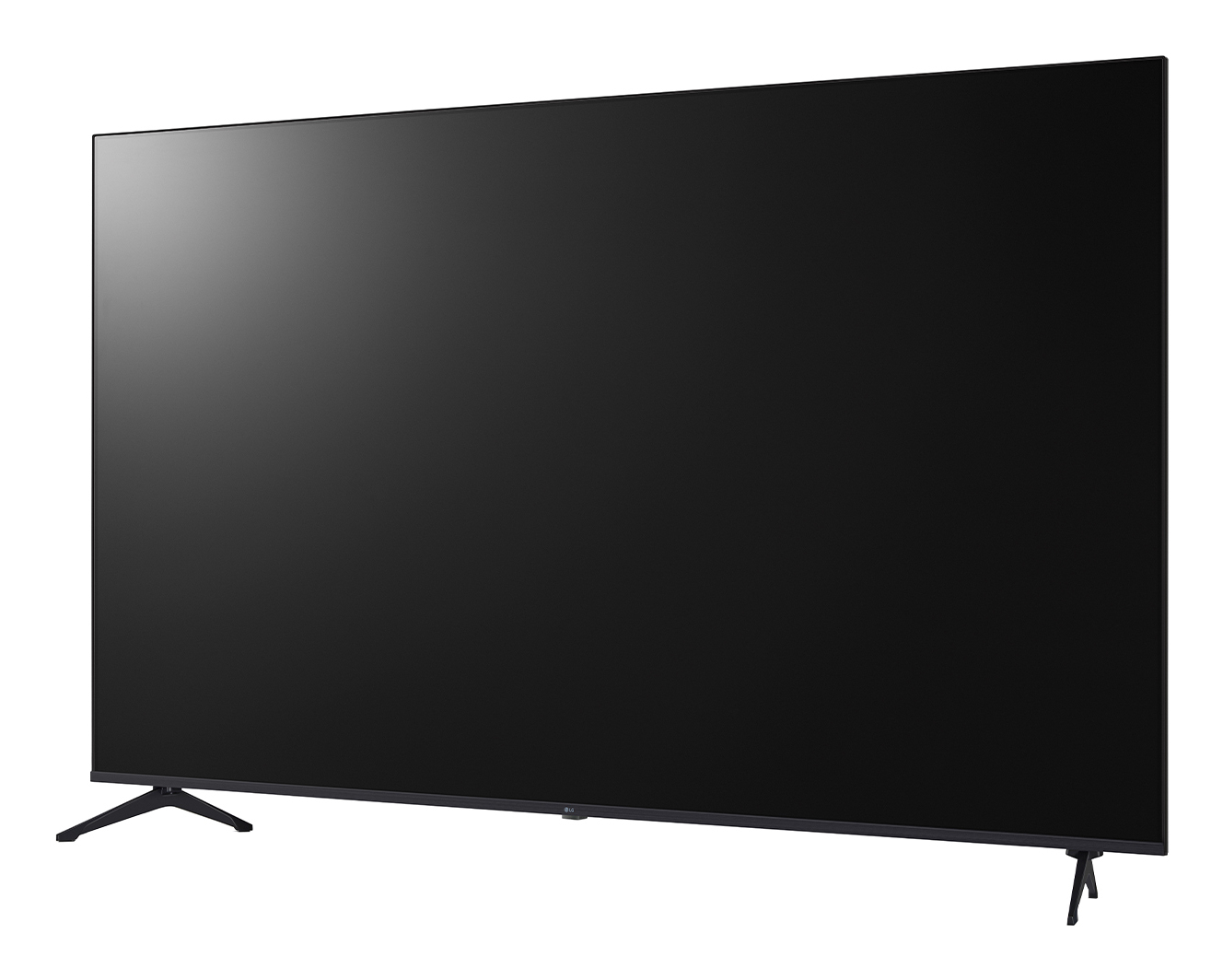 Fernseher, LED, Schwarzes Display, Flachbildschirm, Stativfuß