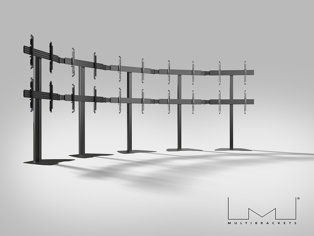 HAGOR Wandhalterung BL Tilt 400 schwarz  neigbar HAGOR Wandhalterung BL Tilt 400 schwarz  neigbar