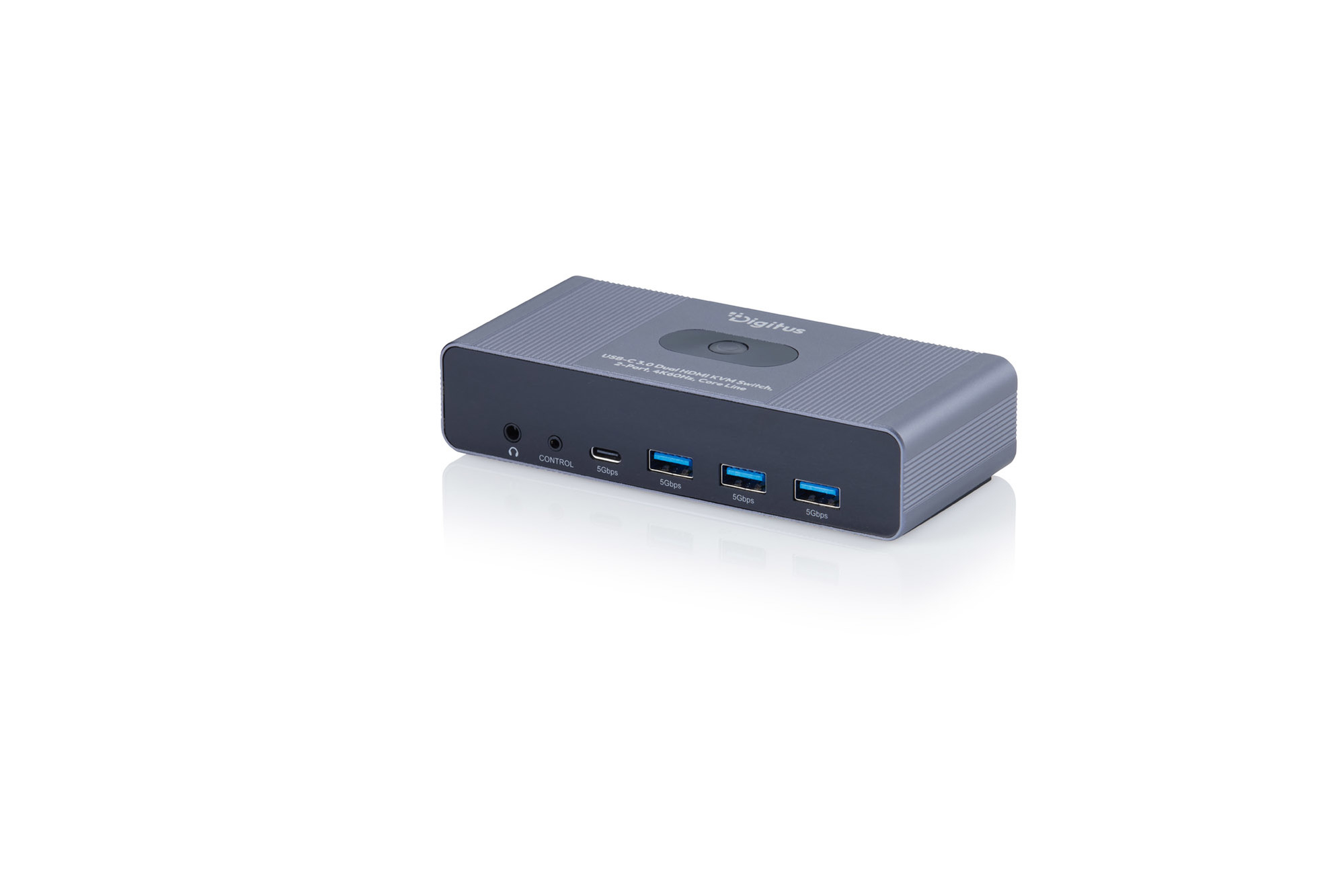 USB-Hub, USB 3.0, Metalgehäuse, USB-Anschluss, Hub mit 4 Ports