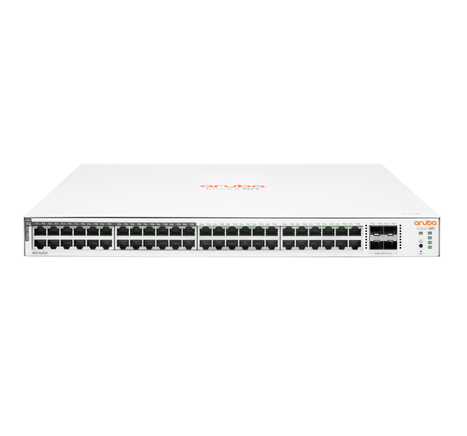HPE JL815A#ABB Networking Instant On 1830 48G 24p Class4 PoE Elektronik, Hardware, Computerausrüstung