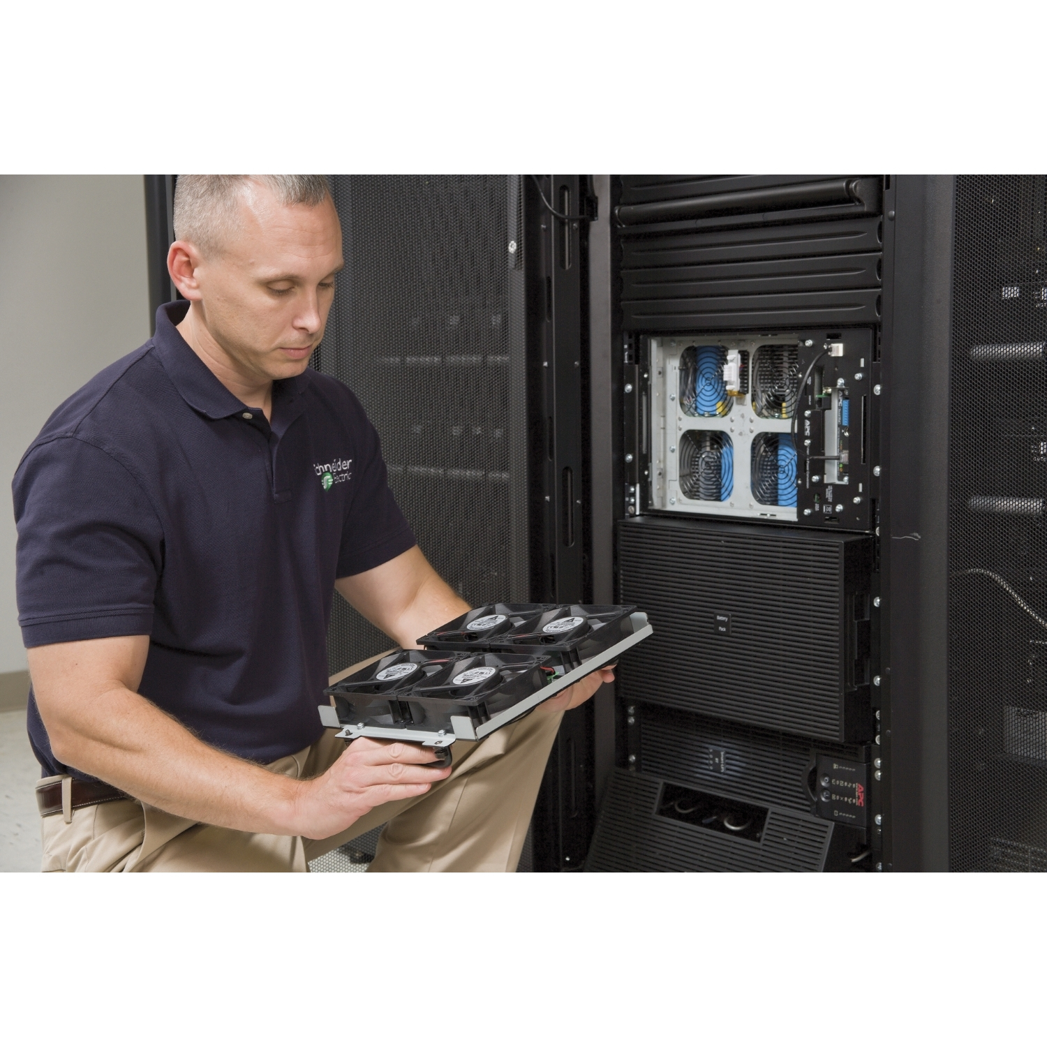 Serverrack, Serverhardware, Kühlventilatoren, hot-swap, Rackmount