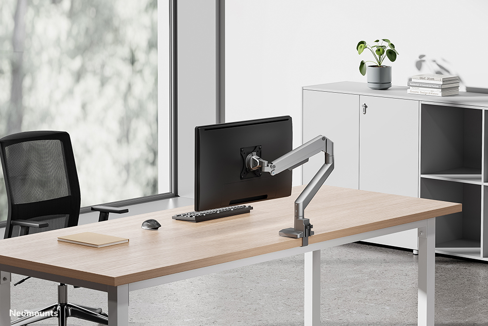 MonitorArm, Schreibtisch-Setup, Bürotisch, Computer-Monitor, Arbeitsbereich-Zubehör