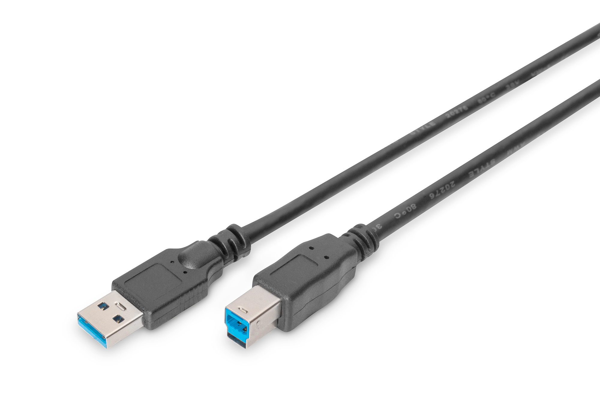 DIGITUS USB 3.0 Verbindungskabel, Typ A-B St/Bu, 1.8m