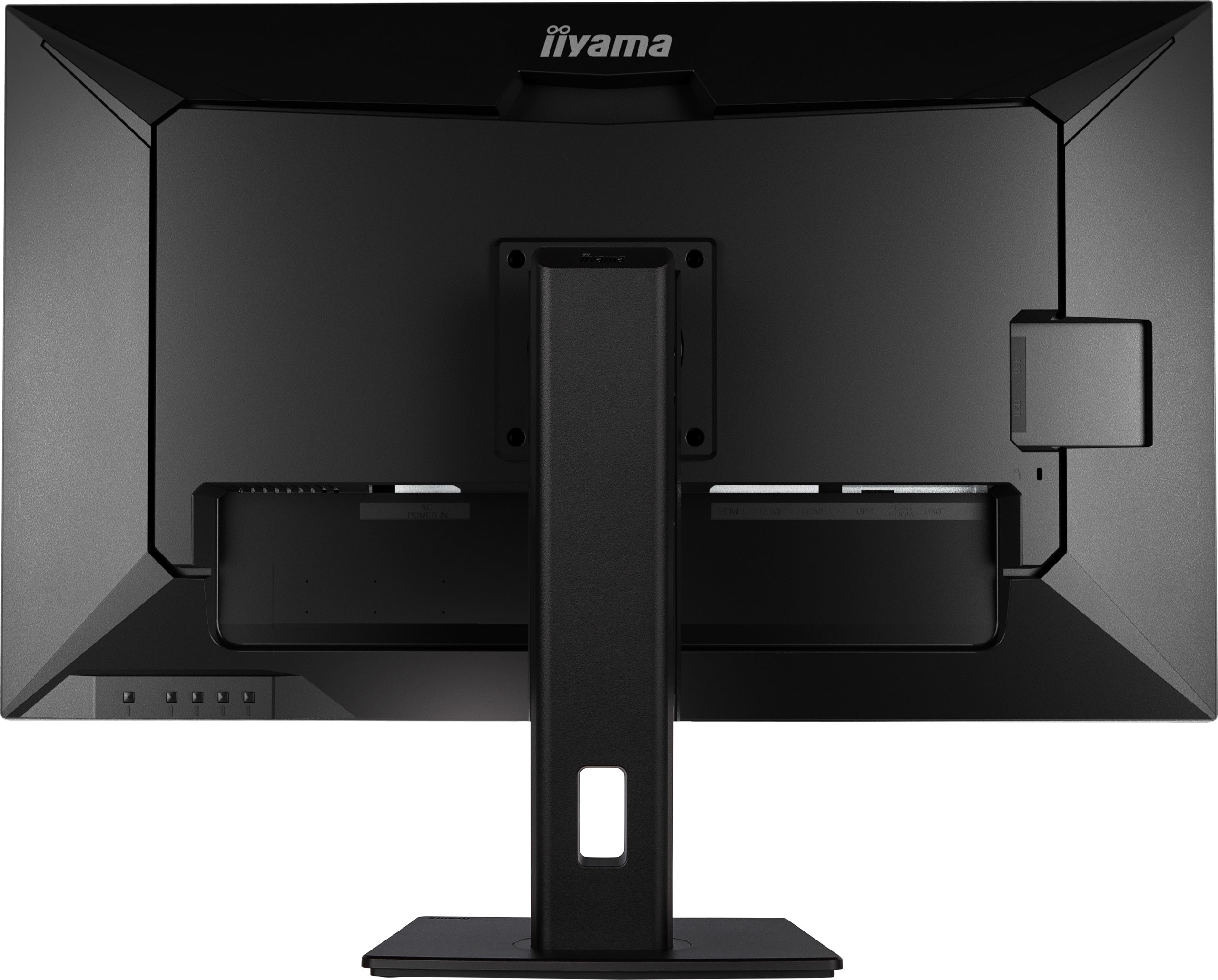 monitor, 24-27 Zoll, Neigeständer, HDMI-Display, schwarz
