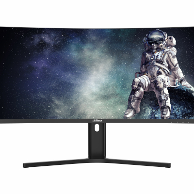 kurviger Monitor, Ultrabreit, Gaming-Monitor, HD-Display, verstellbarer Ständer