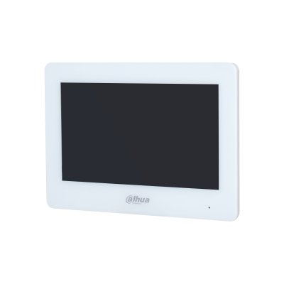 Dahua CCTV Intercoms Video Door Phone, DHI-VTH5123H-W, Touch 6-ch 2-wire Wi-Fi Hybrid Indoor Monitor