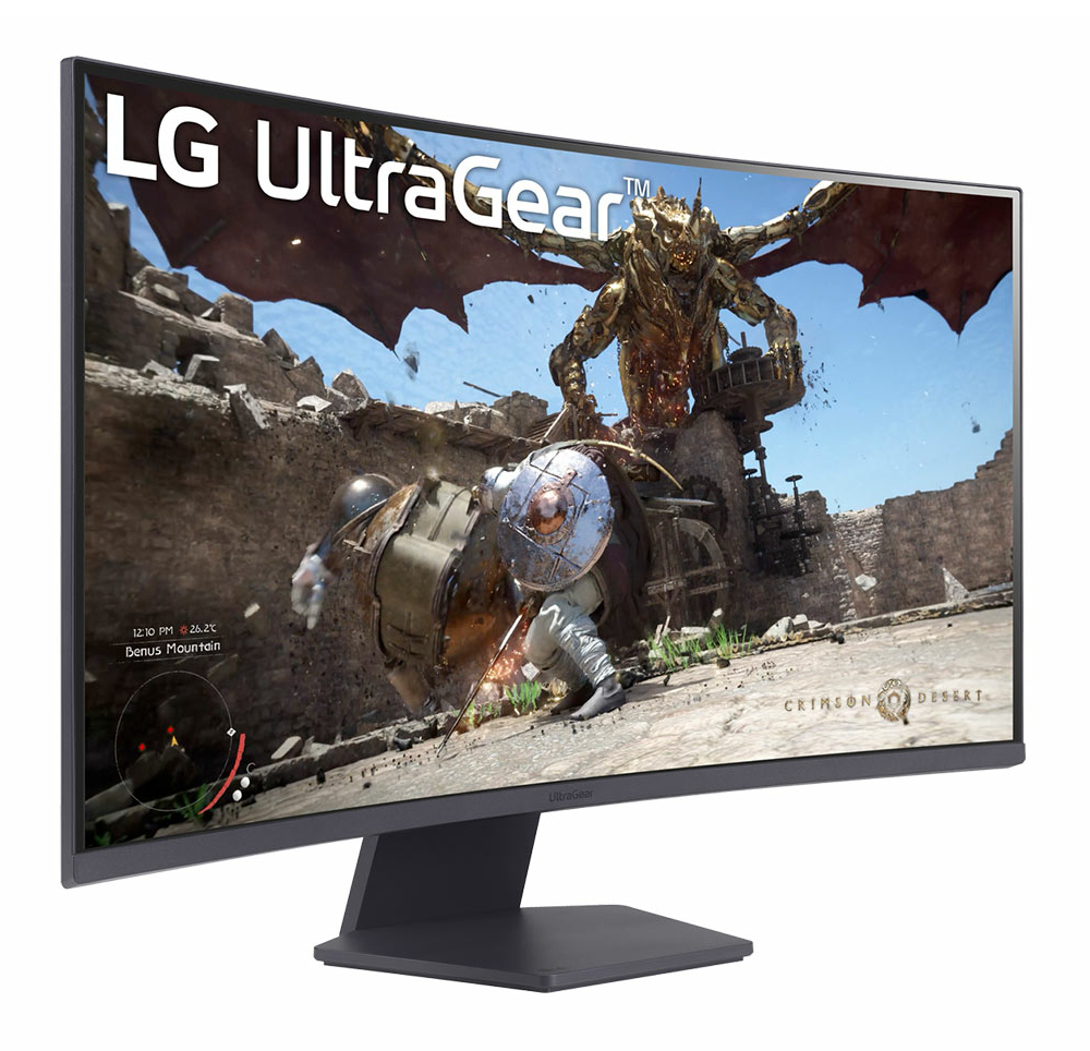 LG Monitor  32" 32GS60QX-B UltraGear WQHD Curved HDMI DP 2560x1440
