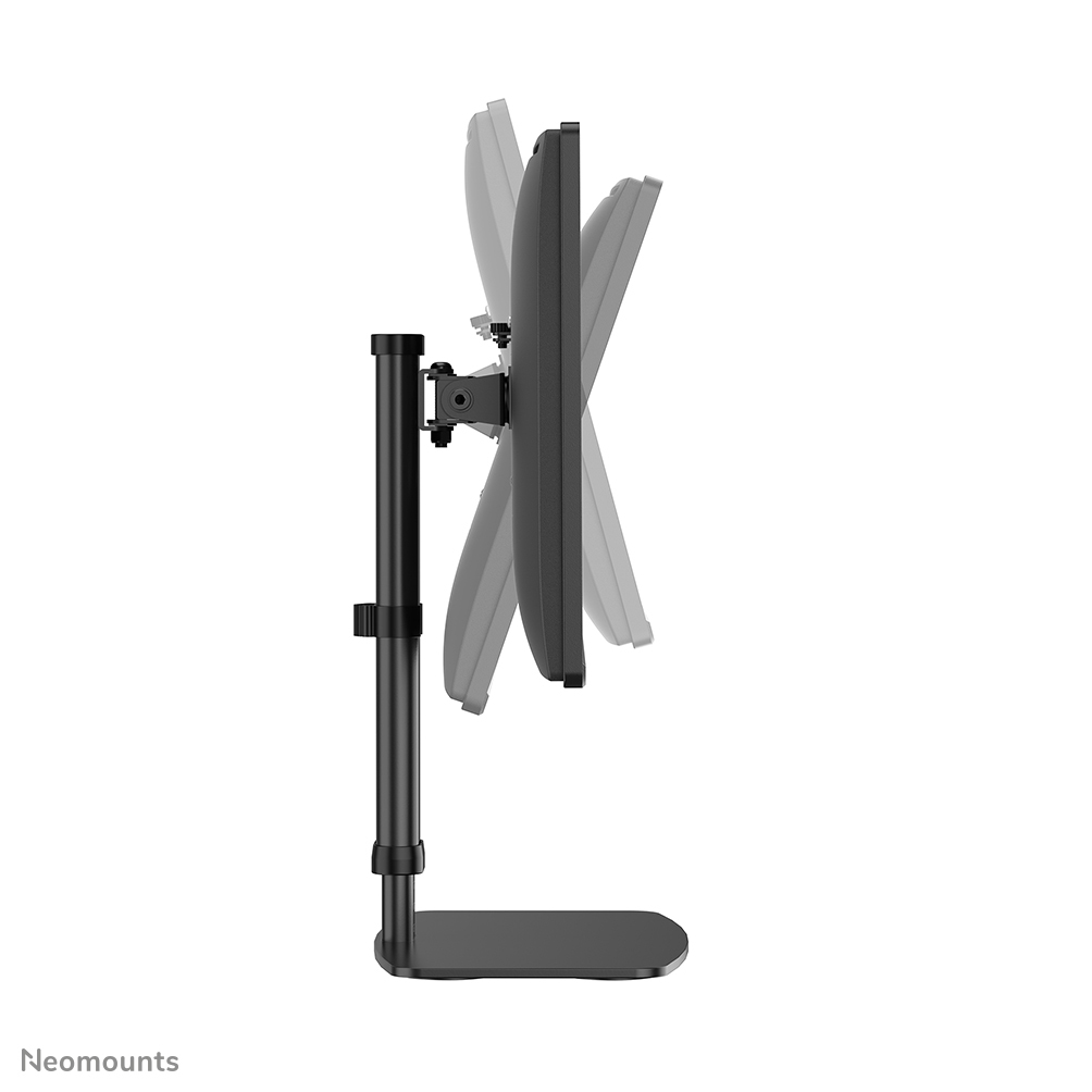 monitor arm, verstellbare Halterung, Dual-Monitor-Halterung, schwarz, schwenkbare Arme