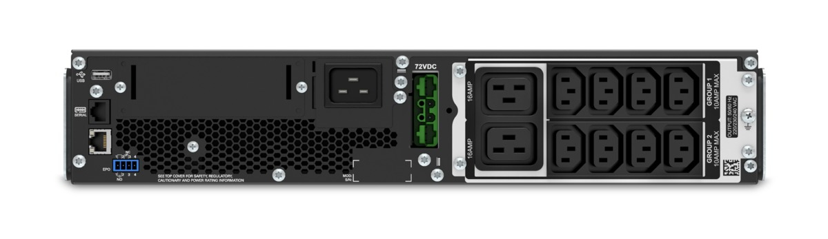 Server, Stromversorgung, Rackmount, Hot-swap, Acht Steckdosen