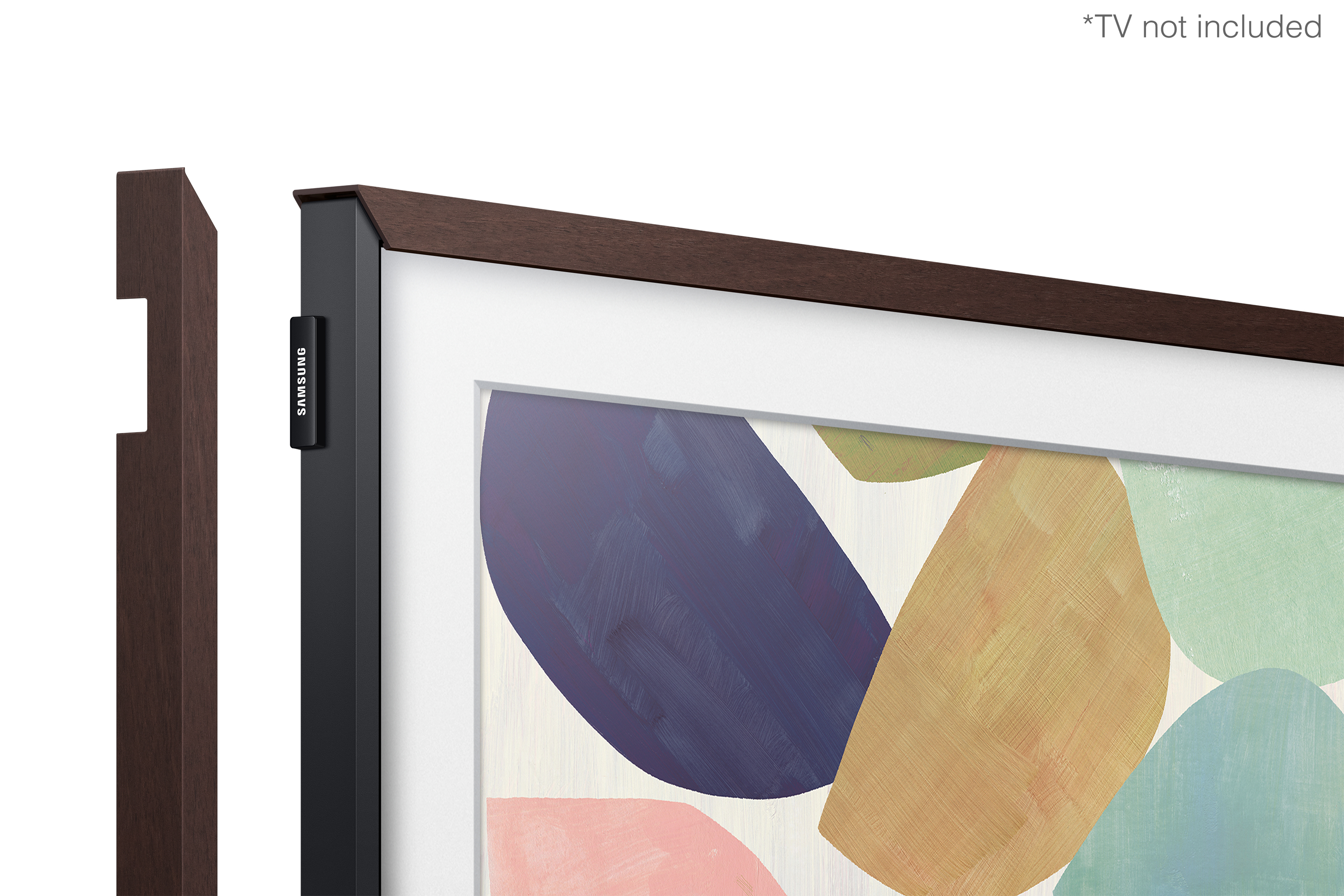 Samsung TV Z Wechselrahmen braun für 32" Frame-TV Kunst, Malerei, Leinwand