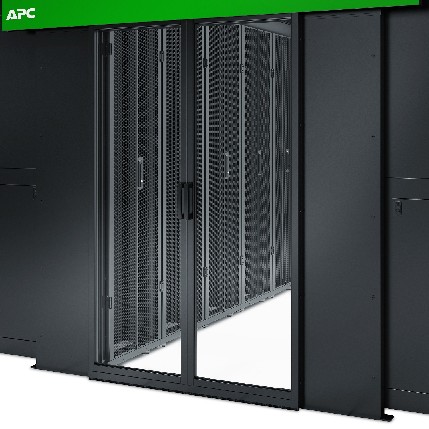 APC Dual Sliding Door Black Tür, Falttür, Elektronik, Hardware