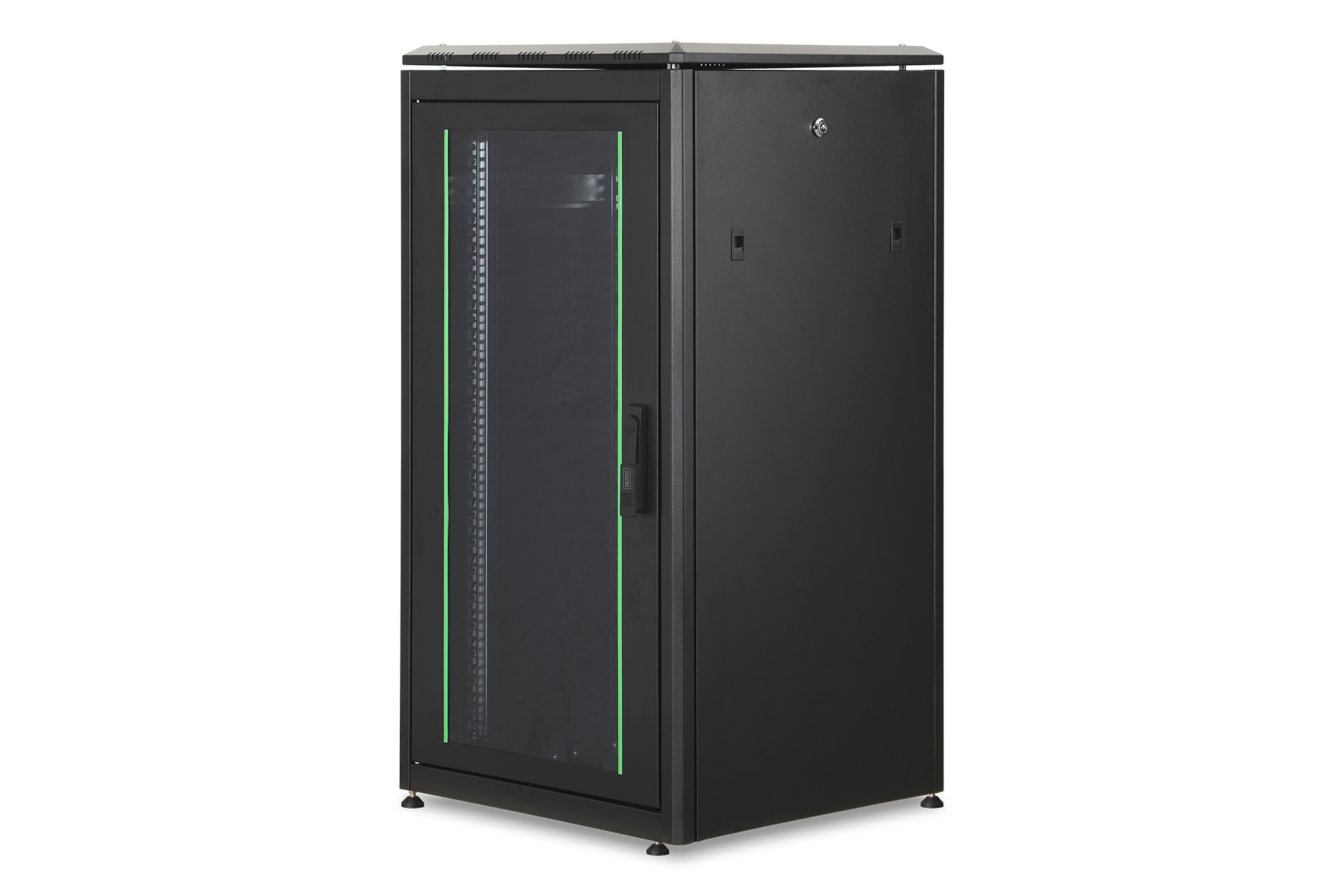 DIGITUS DN-19 22U-6/6-B-1 Netzwerkschrank Unique Serie - 600x600 mm (BxT) Elektronik, Hardware, Computer, Kabinett, Server
