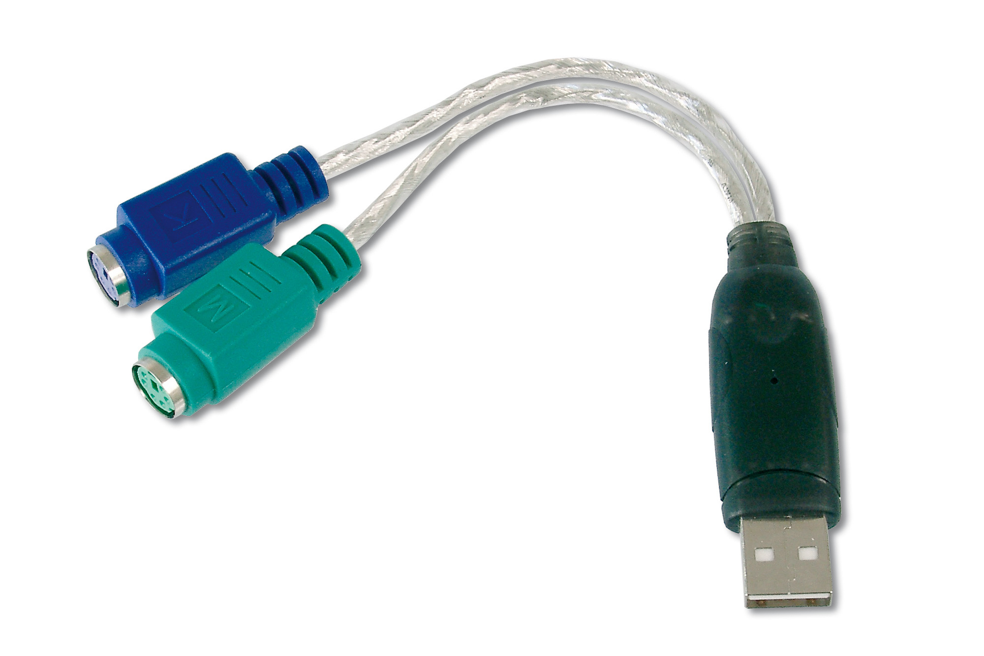 DIGITUS DA-70118 USB - PS/2-Adapter DIGITUS DA-70118 USB - PS/2-Adapter