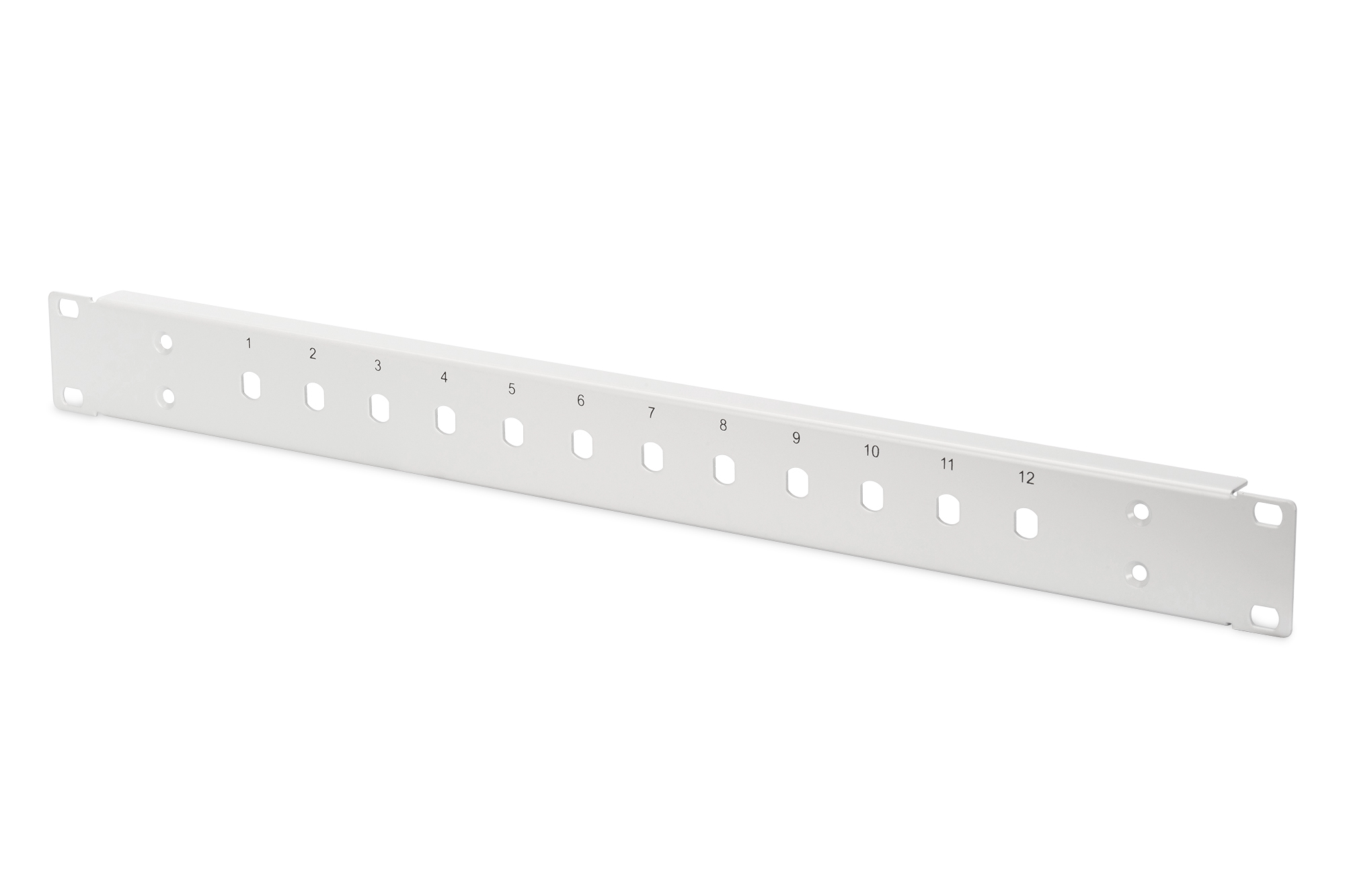 DIGITUS DN-96204-AL Stahl Frontplatte für 12 ST/SX Kupplungen