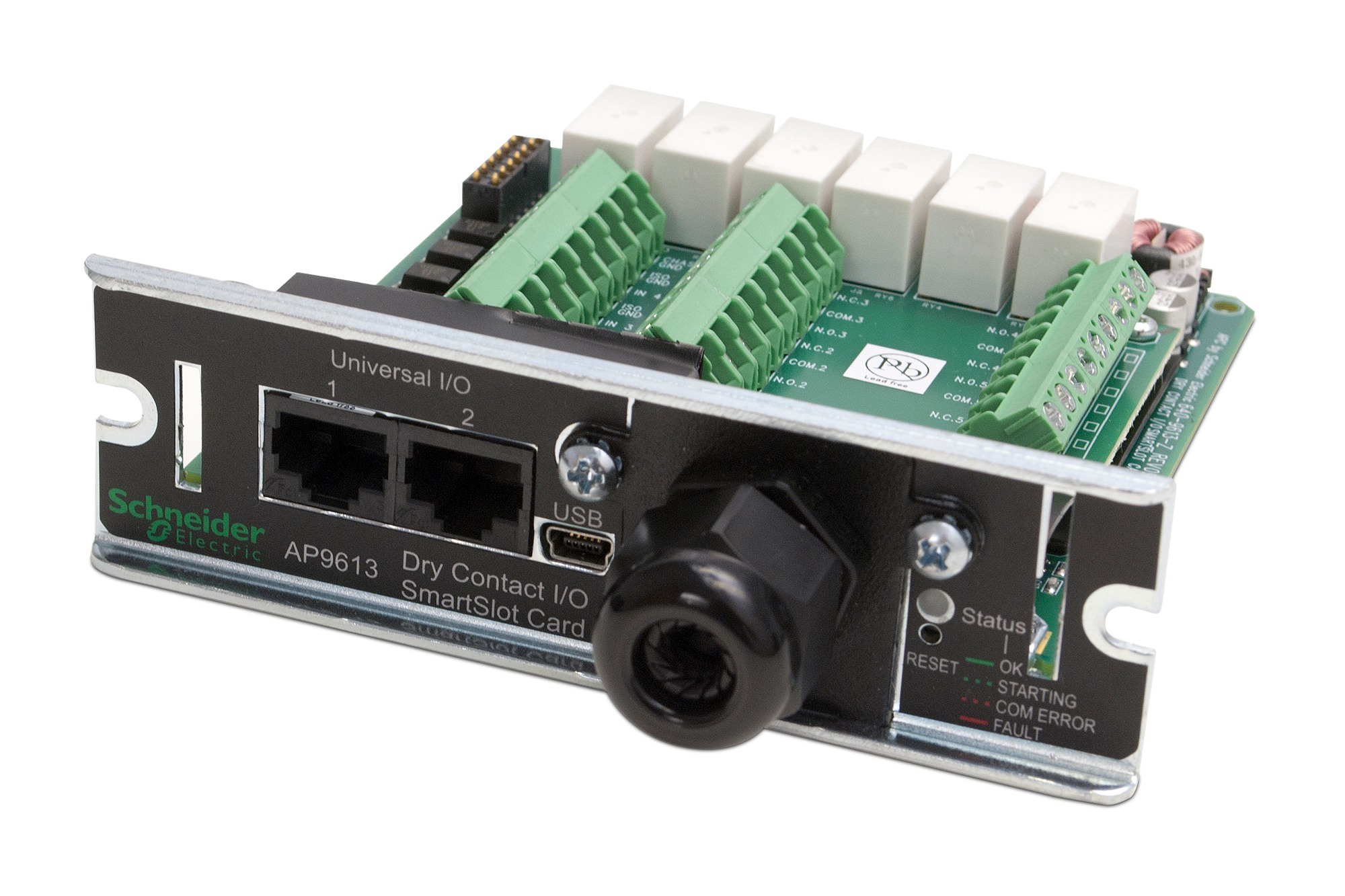 APC AP9613 - Dry Contact I/O SmartSlot Card APC AP9613 - Dry Contact I/O SmartSlot Card