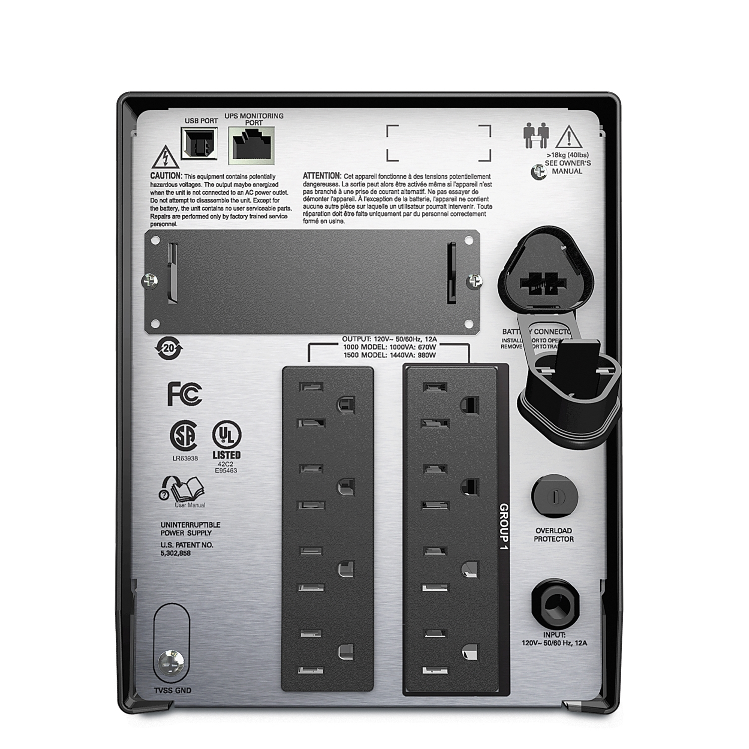 APC Smart-UPS 1500VA 120V Shipboard APC Smart-UPS 1500VA 120V Shipboard