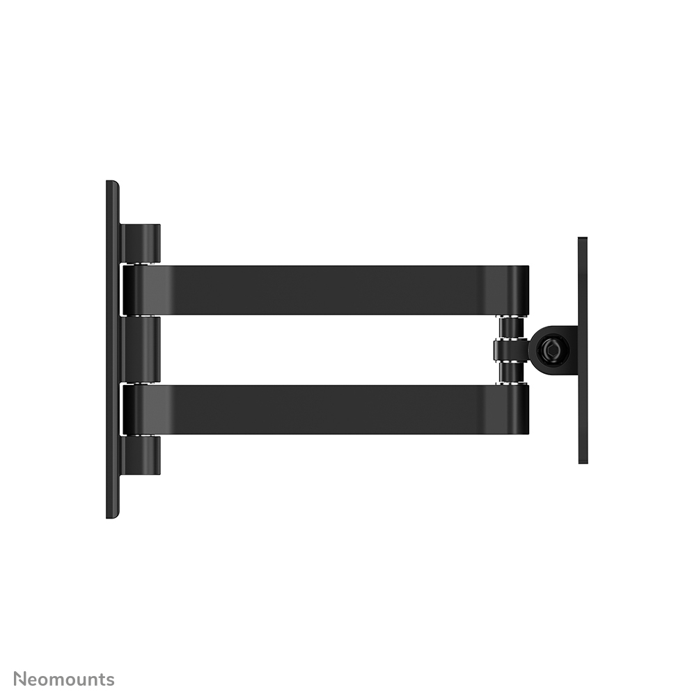 dual-arm, Wandmontage, schwenkbar, schwarz, unterlagehalter