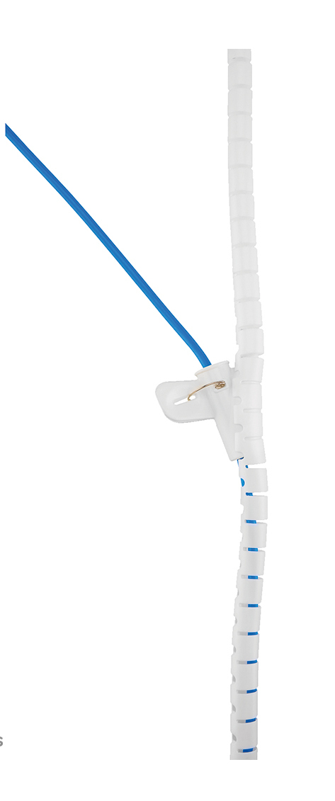 Kabel, weiß, Klippe, Schalterschiene, Klemmhalter