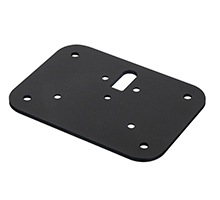 Plate, Montageplatte, Metallplatte, schwarze Platte, Montageplatte