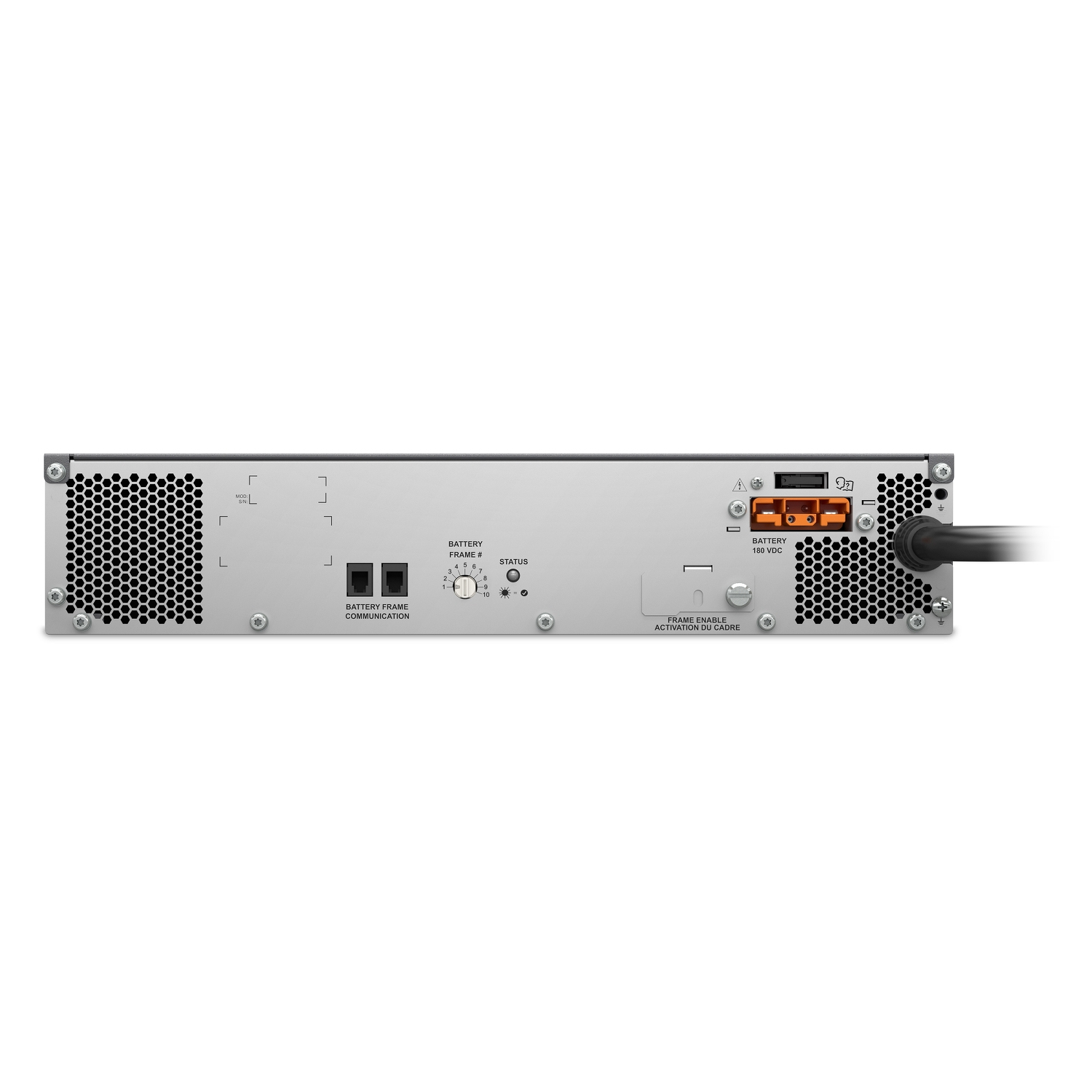 server, rackmount, netzteil, rückpanel, kabel
