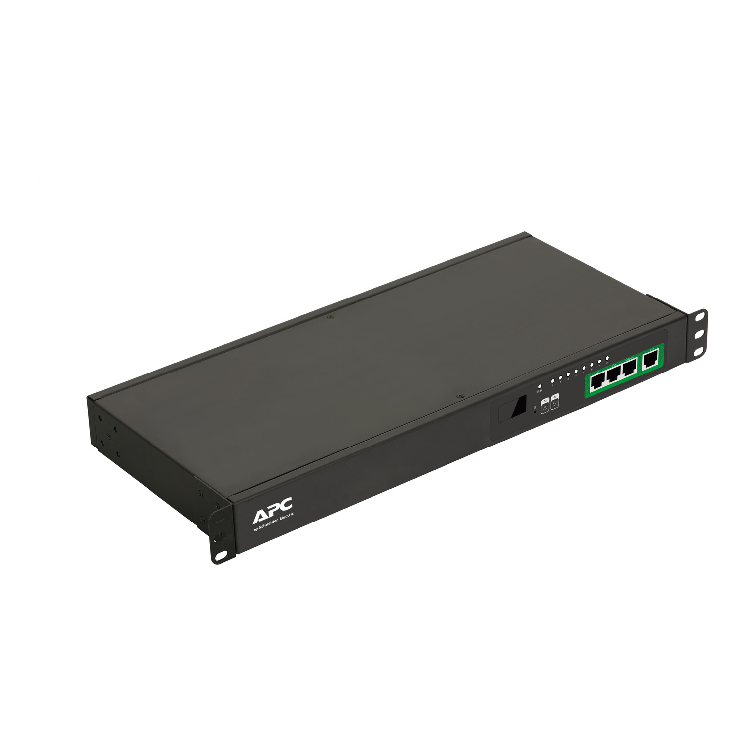 Netzgerät, Rackmount, 4-Ports, PoE, Schwarz