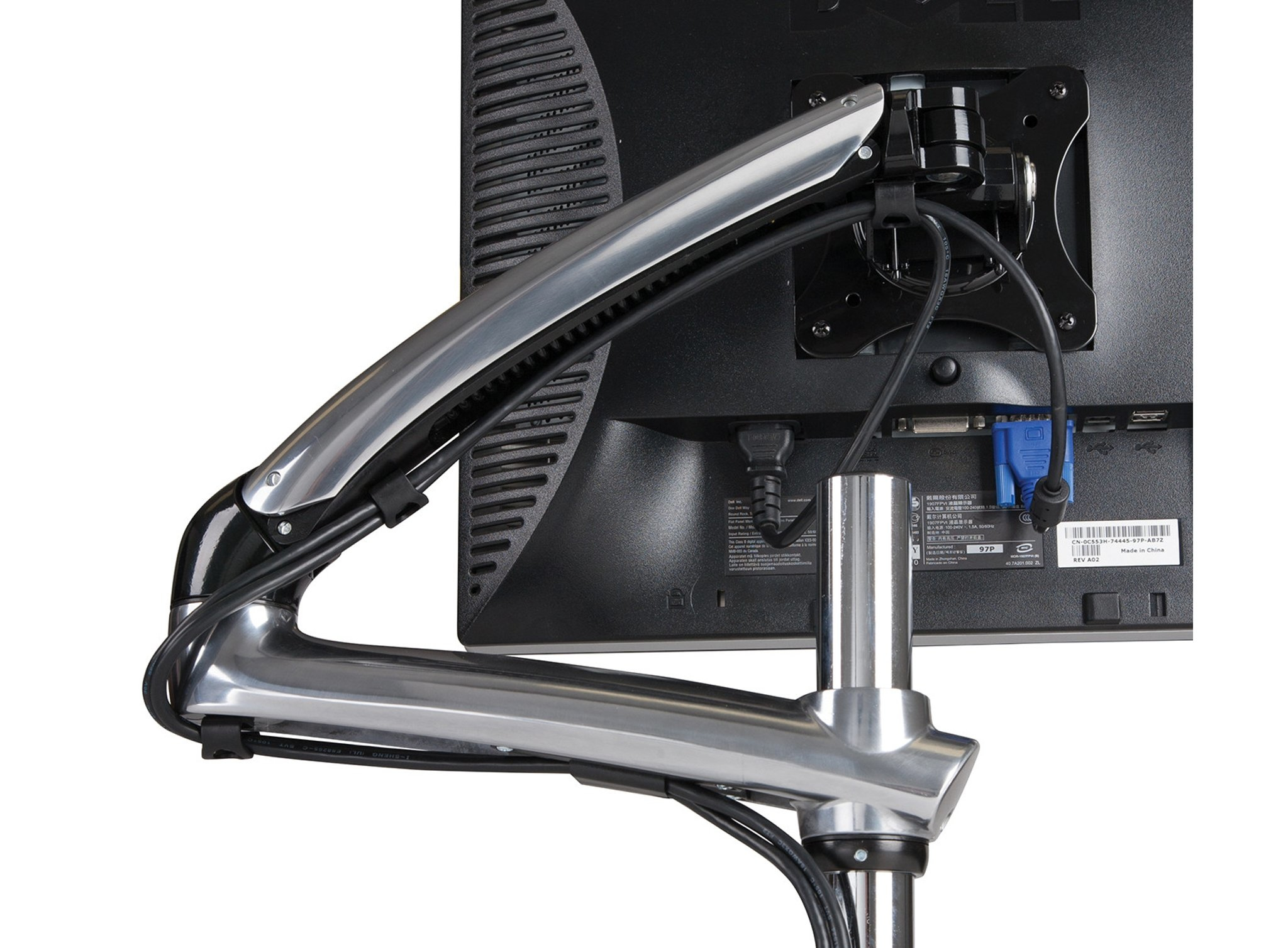Peerless LCT620A-G Monitor Tisch Arm|single  black