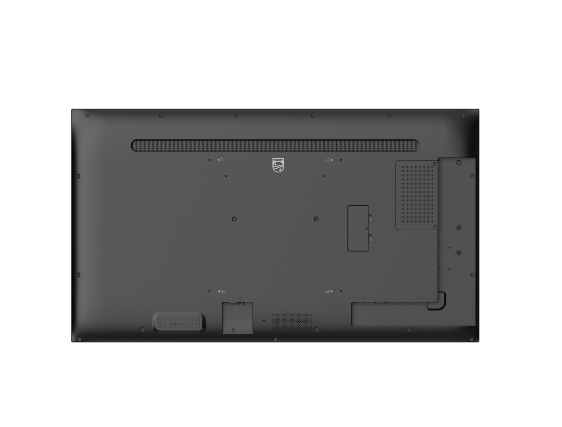 TV, Rückseite, HDMI, VESA, Lüftergrill