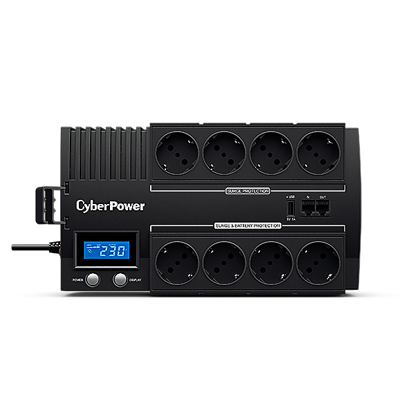 CyberPower BR1000ELCD Line-Interactive 1000VA/600W, LCD, AVR, USB
