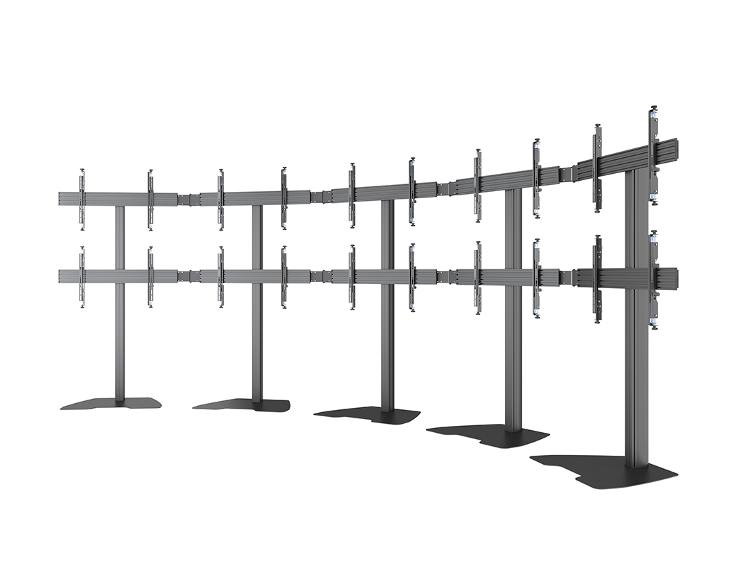 HAGOR Wandhalterung BL Tilt 400 schwarz  neigbar HAGOR Wandhalterung BL Tilt 400 schwarz  neigbar