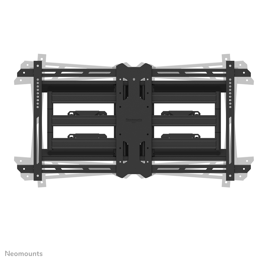 Neomounts Select TV-Wandhalterung - 109,2 cm (43 Zoll) - 2,18 m (86 Zoll) - 100 x 100 mm - 800 x 400 mm - -3 - 15 Grad  - Schwarz
