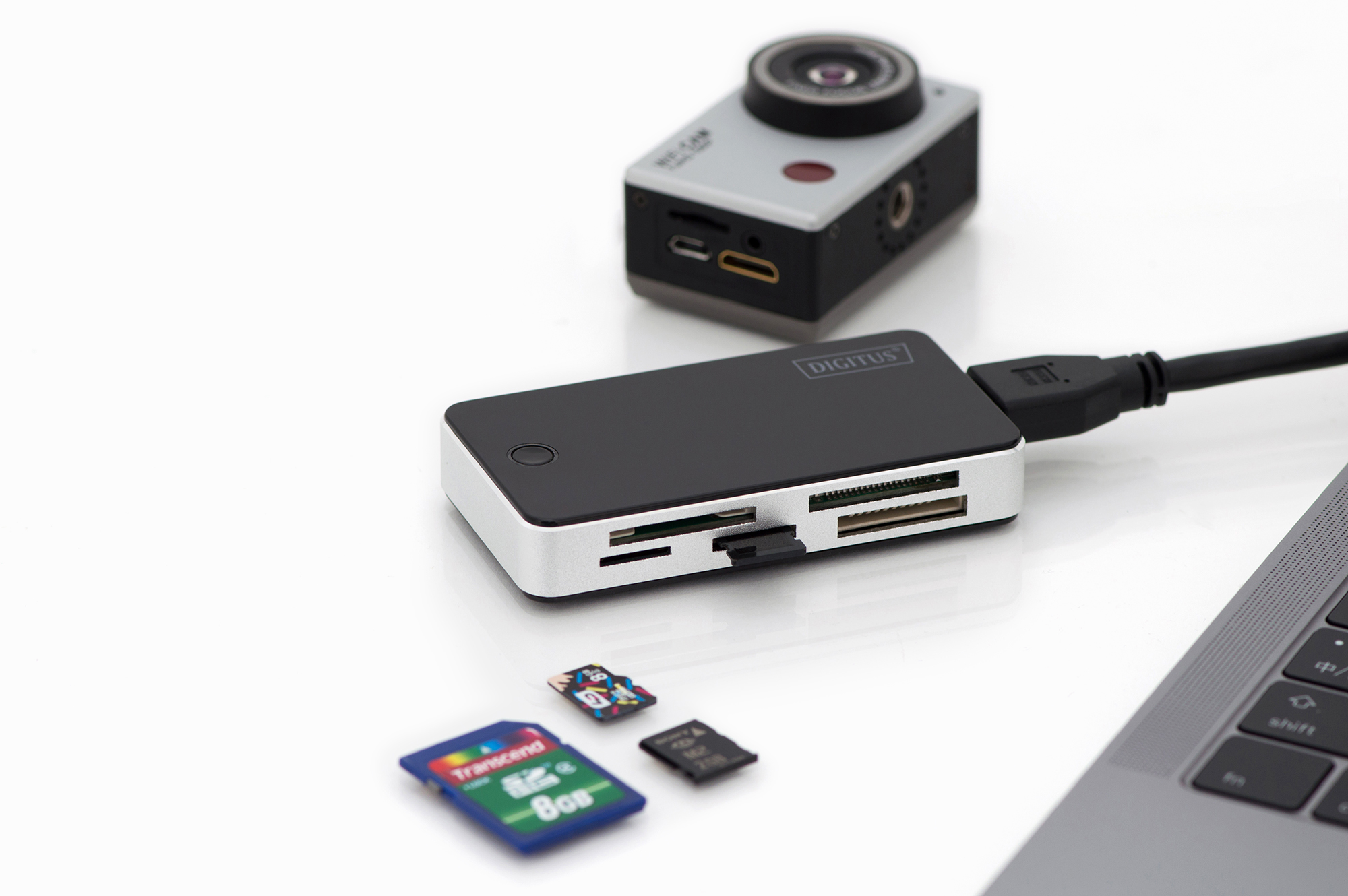 USB-C Hub, SD Card Reader, MicroSD Card, Docking Station, Portabler Hub