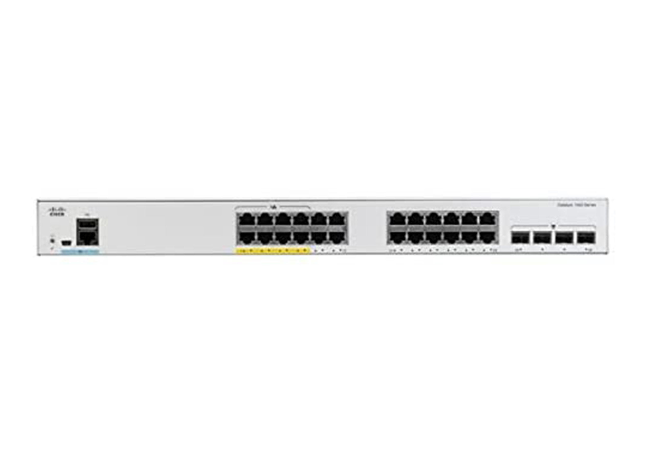 CISCO C1000-24FP-4G-L Switch , 24x10/100/GB, 4xDualPorts, davon 4x 10GB, PoE+, L2 CISCO C1000-24FP-4G-L Switch , 24x10/100/GB, 4xDualPorts, davon 4x 10GB, PoE+, L2