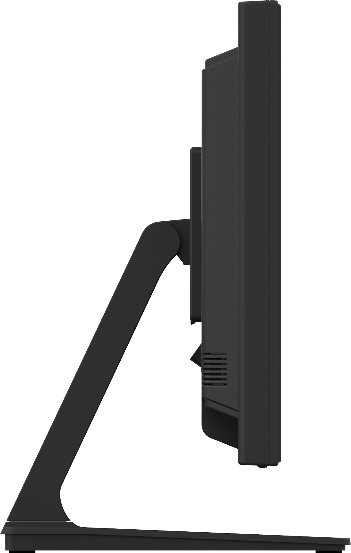 monitor, computer monitor, stand, schwarz, eckständer
