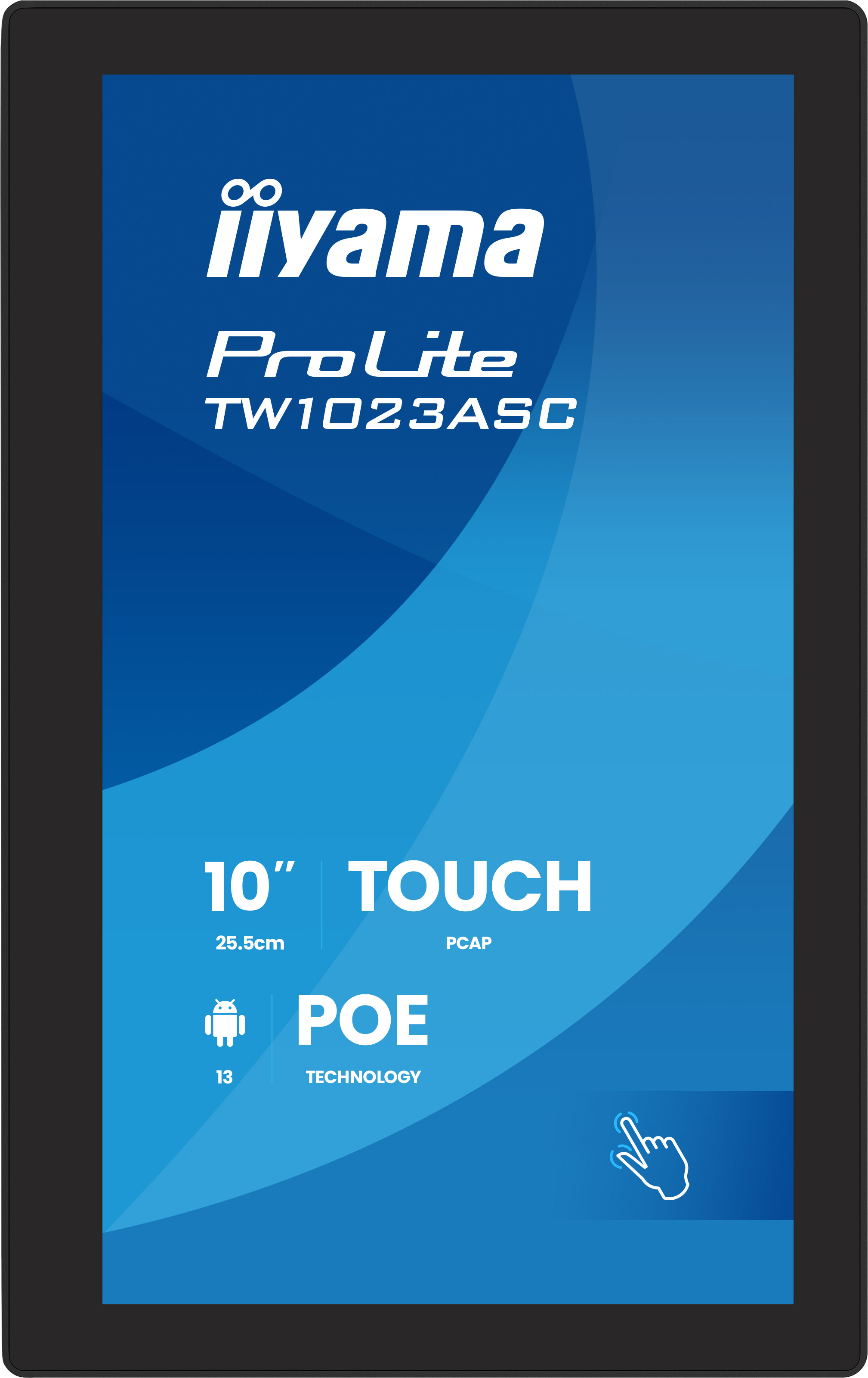 10 Zoll, Touch, PCAP, POE, Tablet