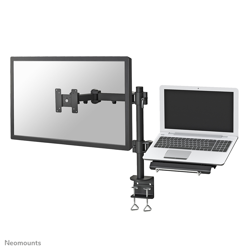 monitorarm, dmonitor, laptoptray, gasgrsp, klemmbefestigung