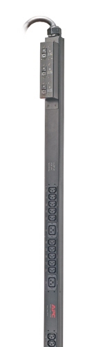 APC Rack PDU,Basic,ZeroU,12.5kW,208V,(30)C13,(6)C19, 10' Cord
