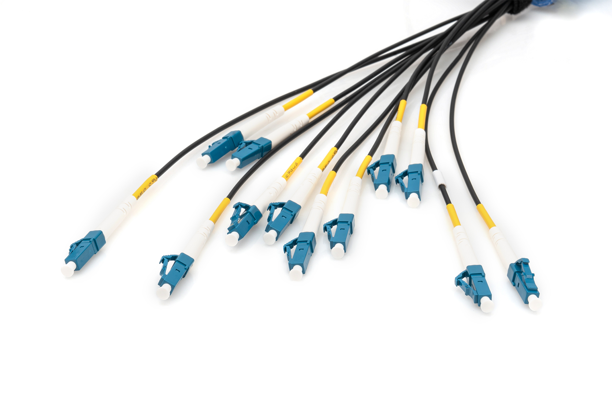 Fibre, SFP-Modul, LC-Stecker, Single-Mode, Glasfaser-Kabel