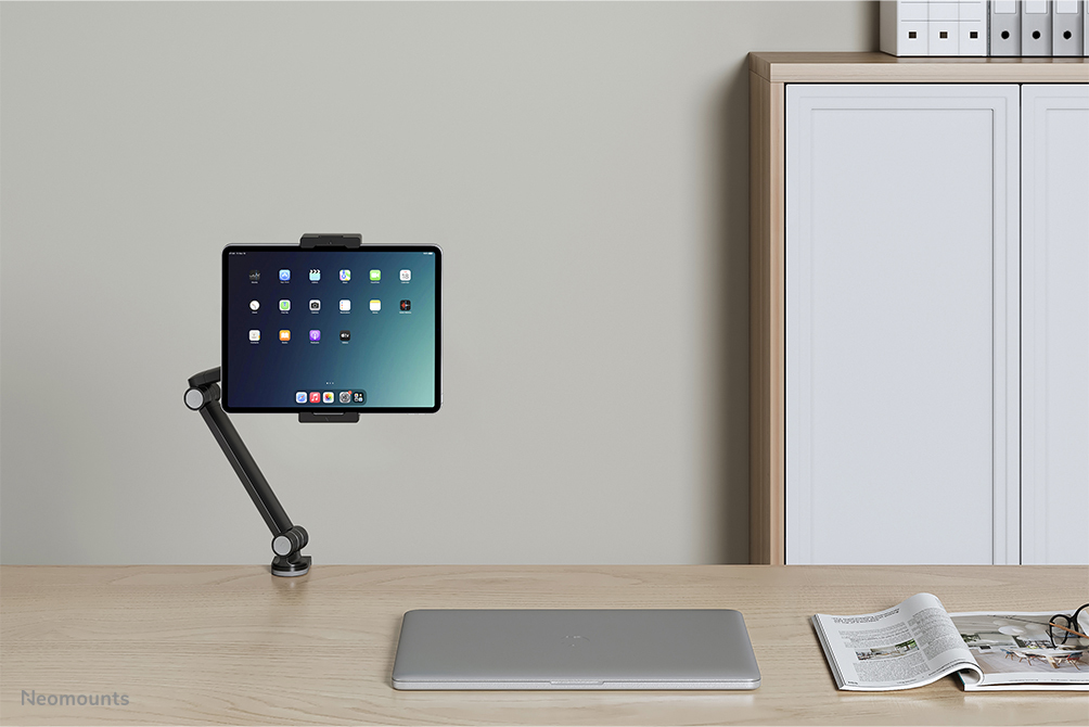 Neomounts Tablet-Ständer - Tablet/UMPC - Passive Halterung - Tisch/Bank - Schwarz