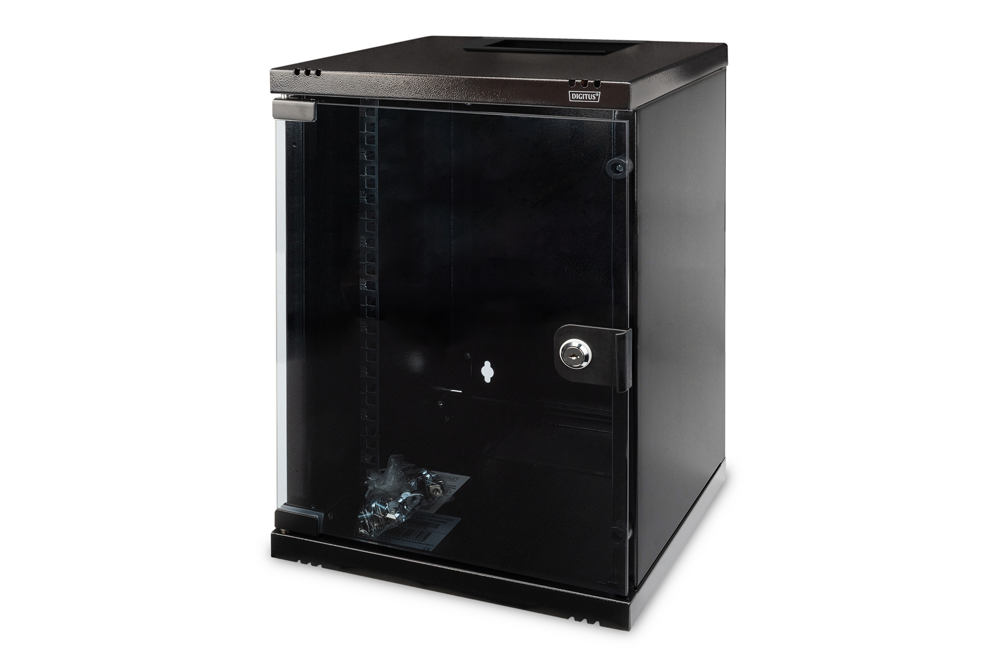 DIGITUS DN-10-09U-B Wandgehäuse 254 mm (10") - 312x300 mm (BxT) Sicher, Postfach