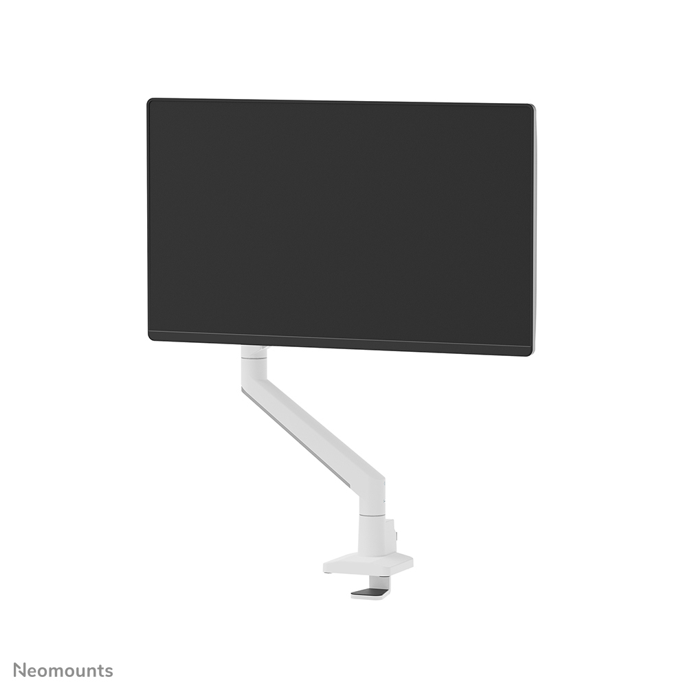 monitor, mount, arm, adjustable, white