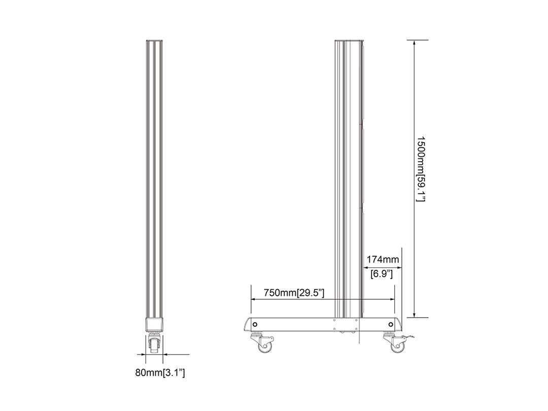 HAGOR HA Tablemount KB Single