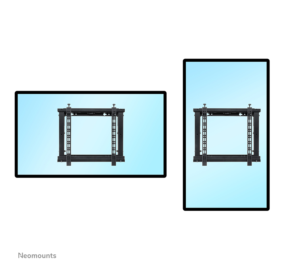 Neomounts Videowall-Wandhalterung - 35 kg - 106,7 cm (42 Zoll) - 177,8 cm (70 Zoll) - 200 x 200 mm - 600 x 400 mm