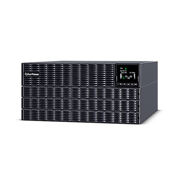 CYBERPOWER OLS5KERT5UM Rackmount 5HE, Doppelwandler USV 5000VA/5000W Elektronik, Hardware, Computer, Server, Computerausrüstung