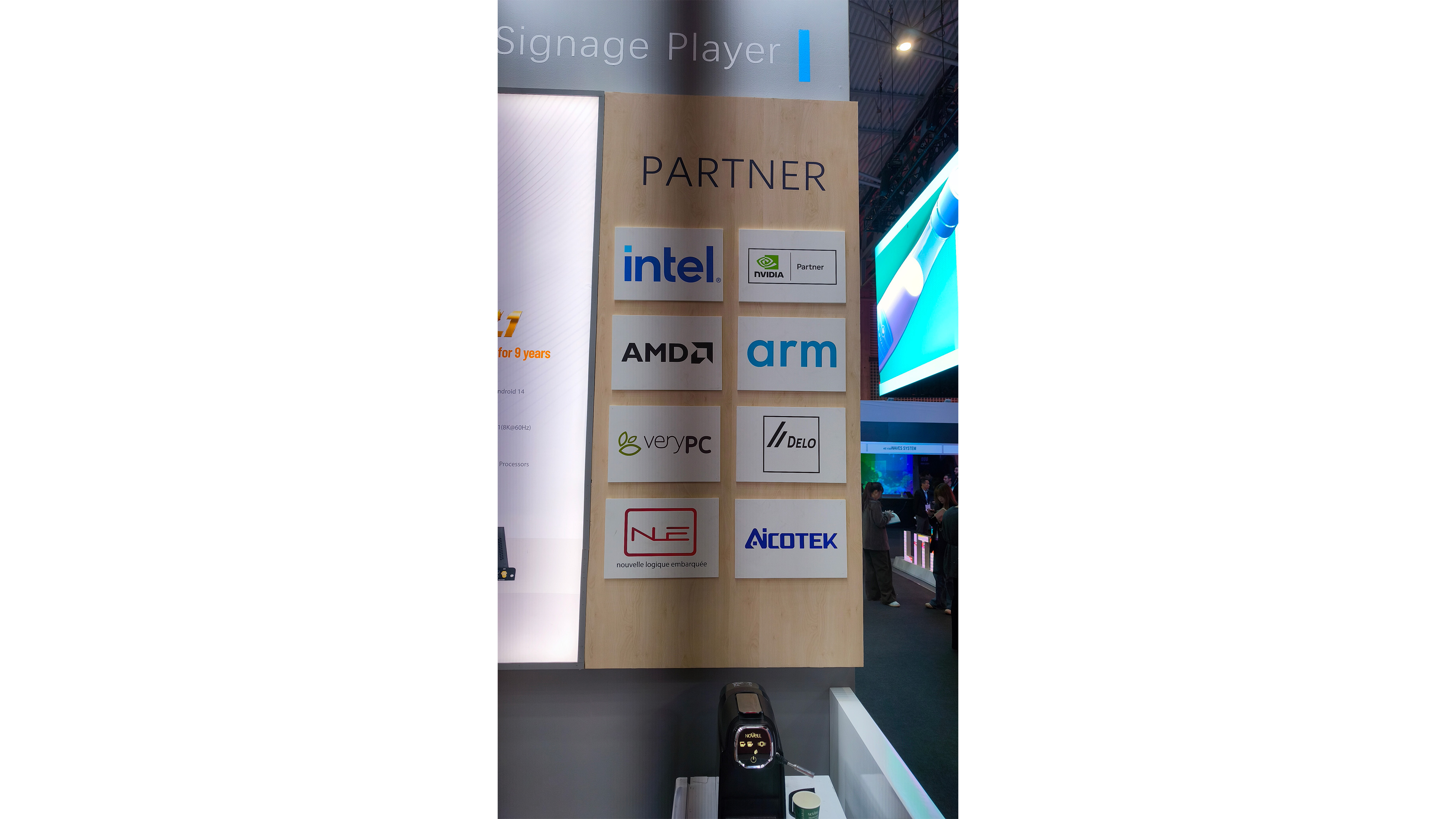 Computerausrüstung, Überwachen, Bildschirm, Werbung, Innenarchitektur