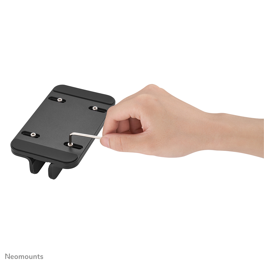 Neomounts Laptopständer vertikal -5kg schwarz 11-17"/Aluminium