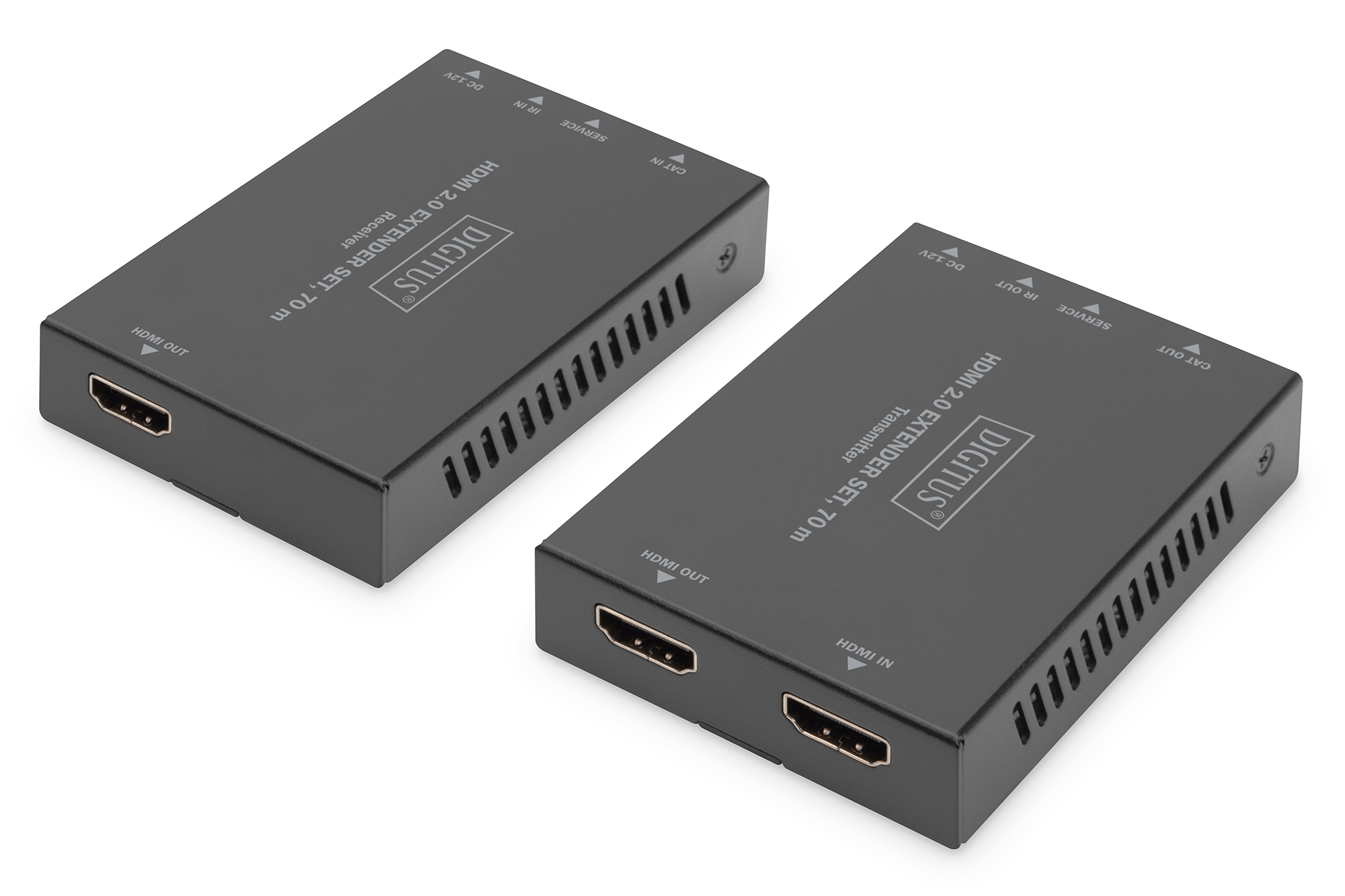 HDMI-Splitter, HDMI-Ausgang, HDMI-Eingang, Video-Splitter, 2-Port