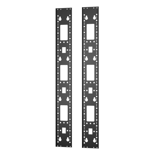 APC ER7RCC24 - Easy Rack Vertical 0U accessory channel, 24U, qty. 2