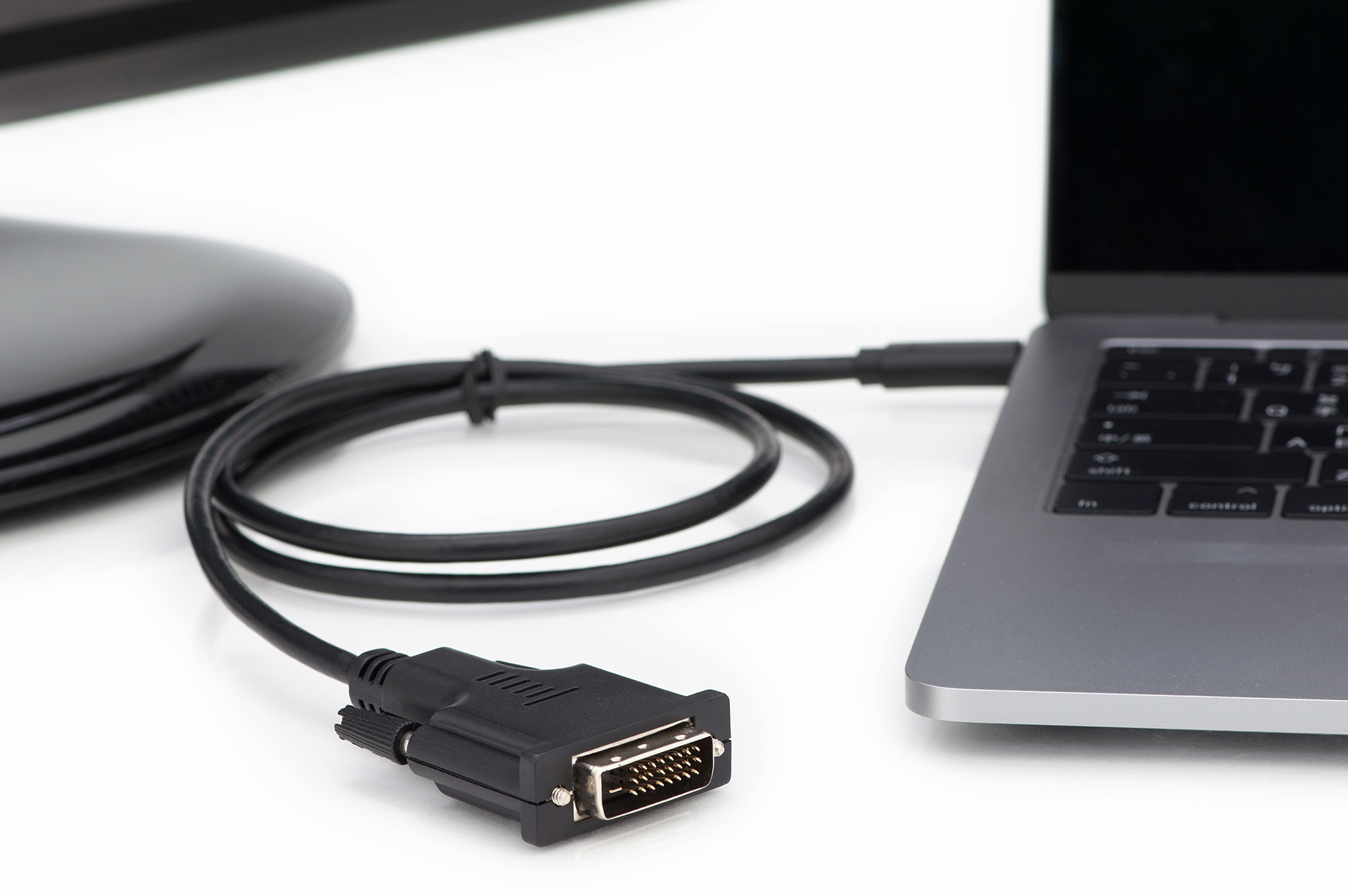 DIGITUS USB Type-C Adapterkabel, Type-C auf DVI St/St, 2.0m