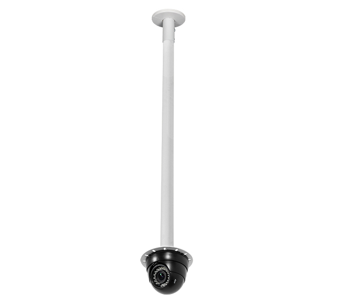B-TECH SYSTEM V - Small Dome Security Camera Mount for Ø38mm Poles BT5909/W