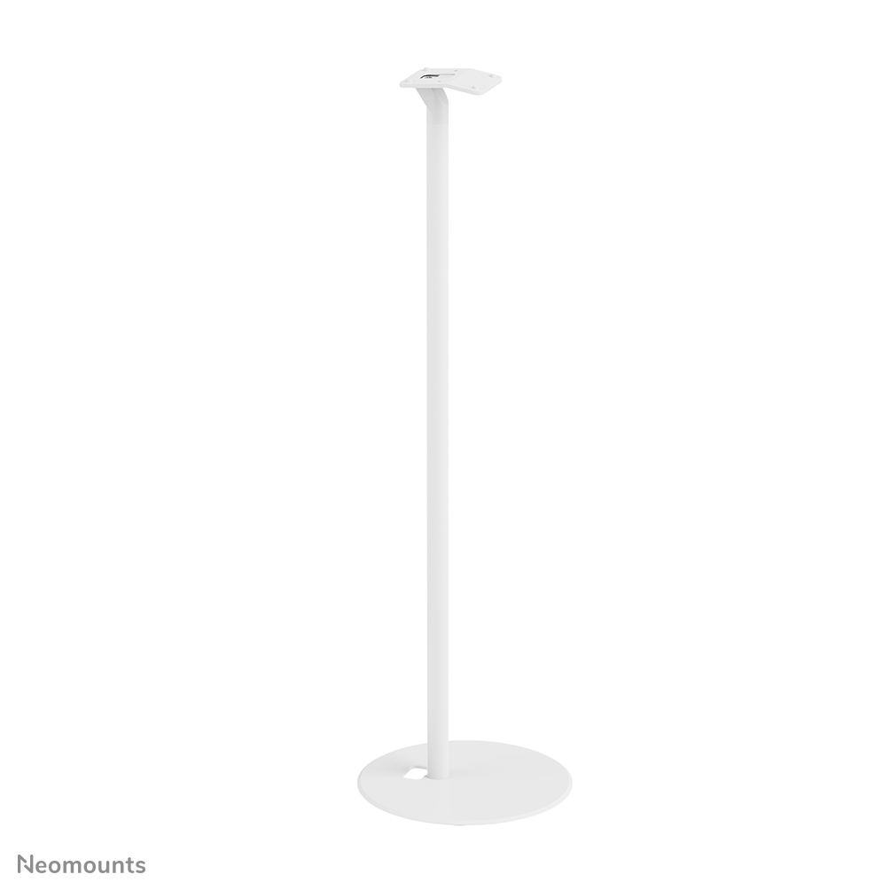 Stehleuchte, LED, weiß, Rundfuß, verstellbar